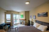 Studio Living Area & Sleeping Area