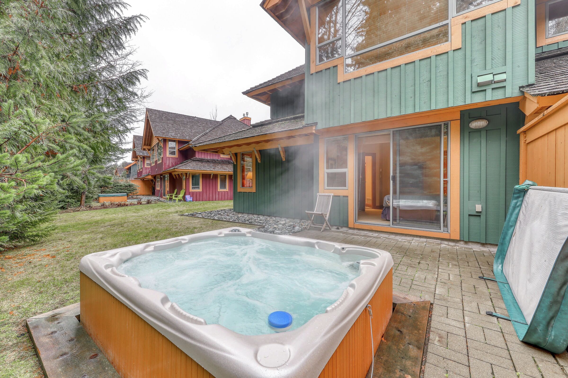 Patio with Hot Tub