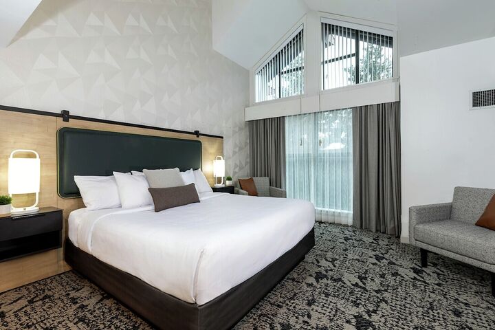 1 Bdrm with Loft Suite - Master Bedroom