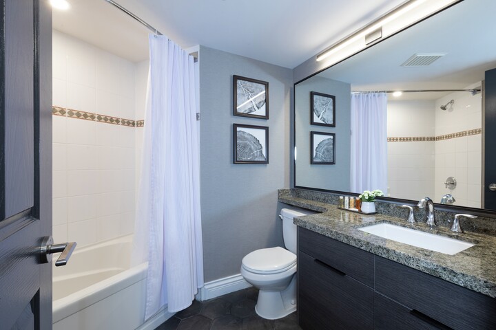 2 Bdrm Suite - Two Bedroom Suite Master Ensuite Bathroom