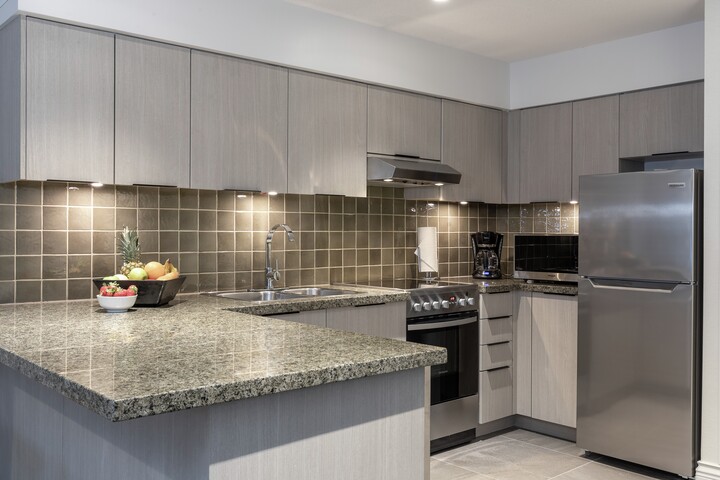 2 Bdrm Suite - Two Bedroom Suite Kitchen