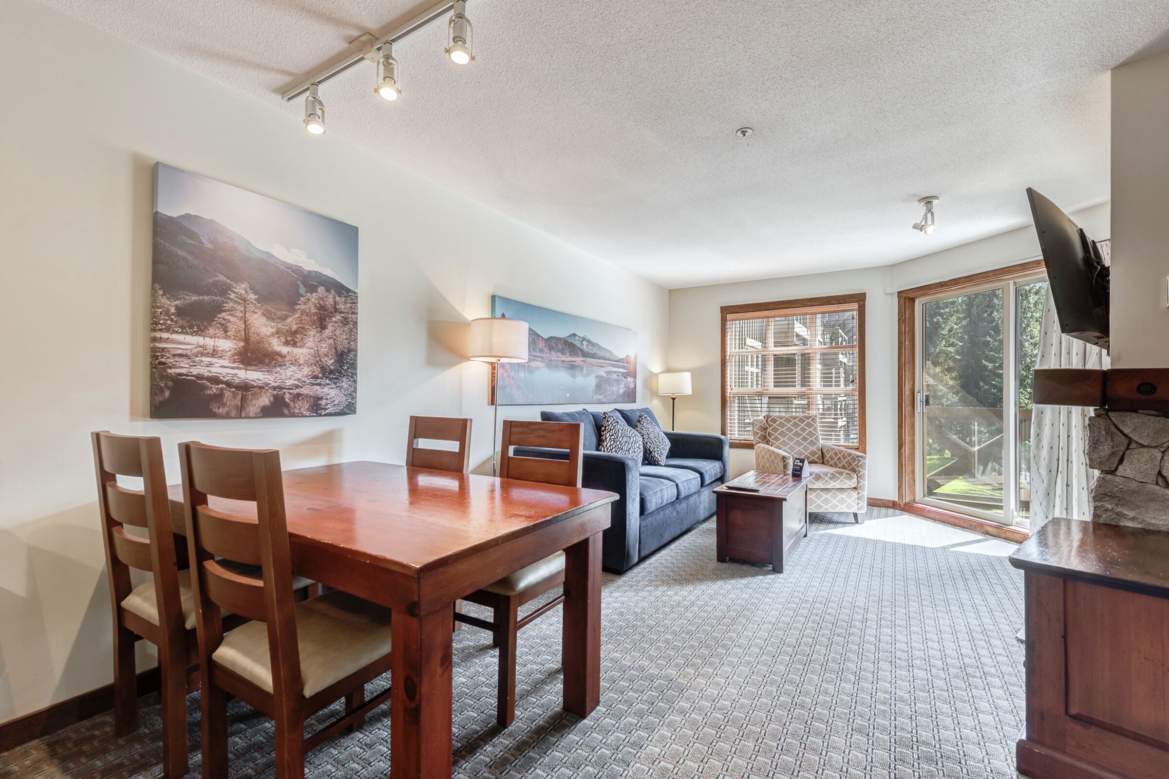 Dining Room & Living Room