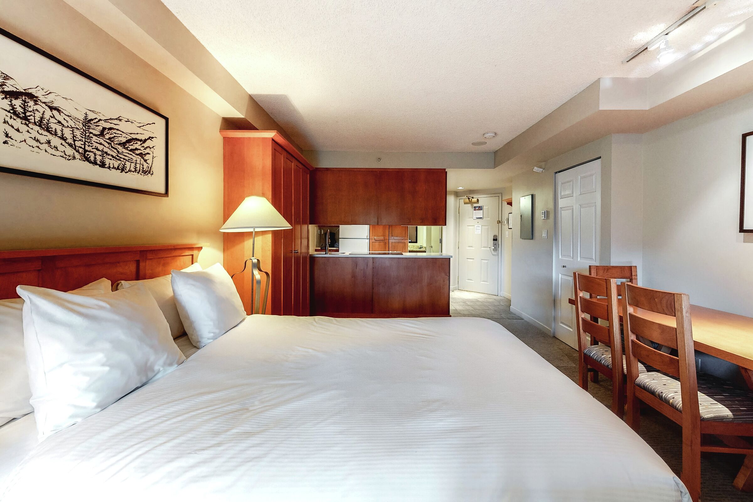 #406 - Studio Sleeping Area