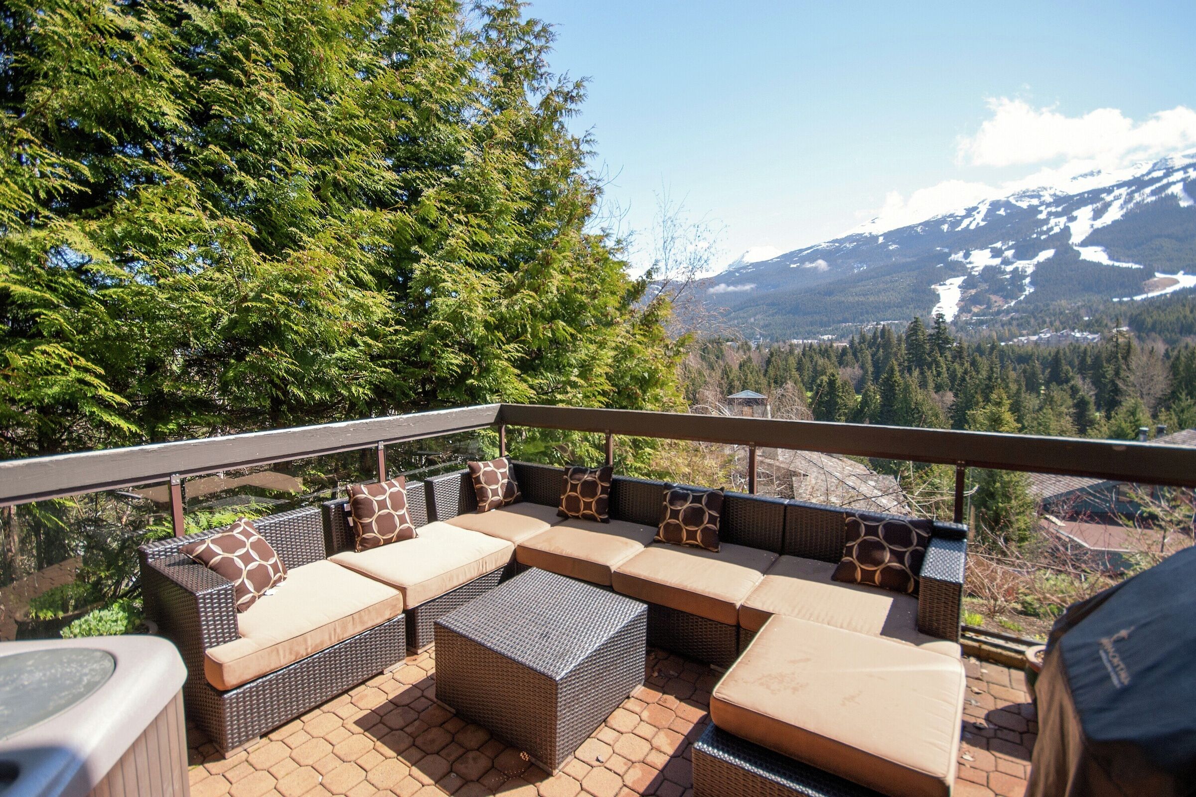 Balcony with BBQ