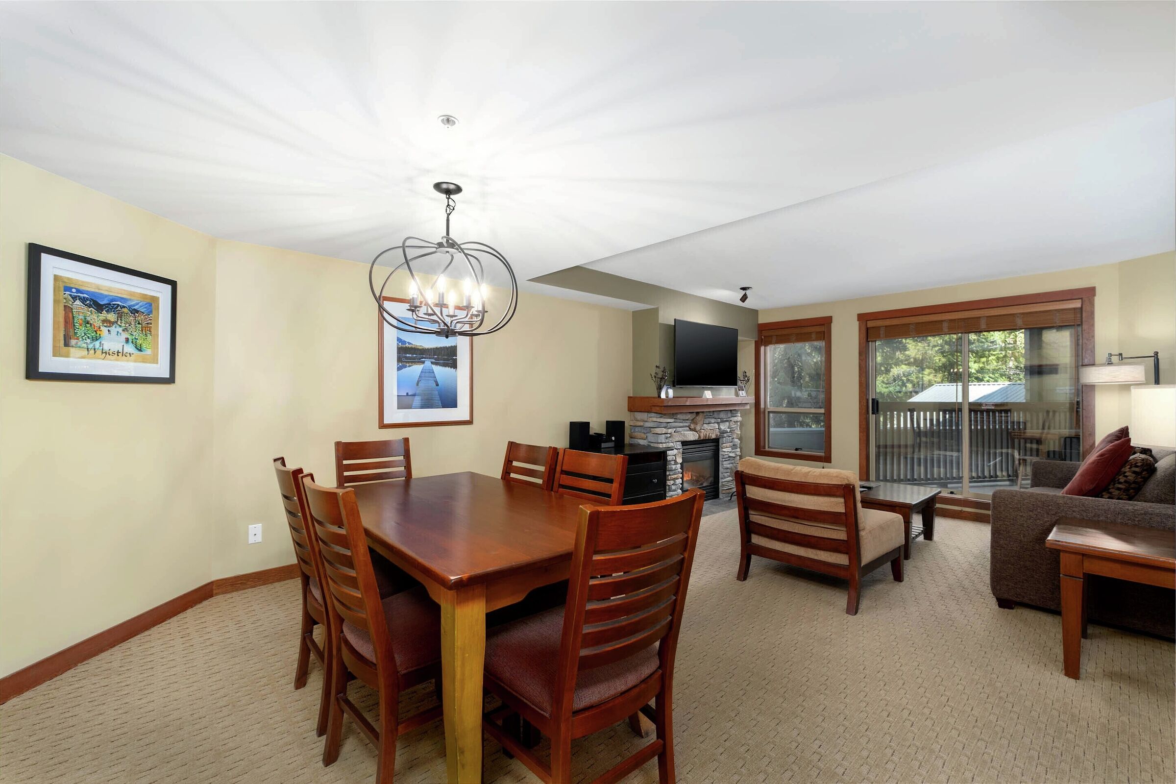 Dining Area & Living Area