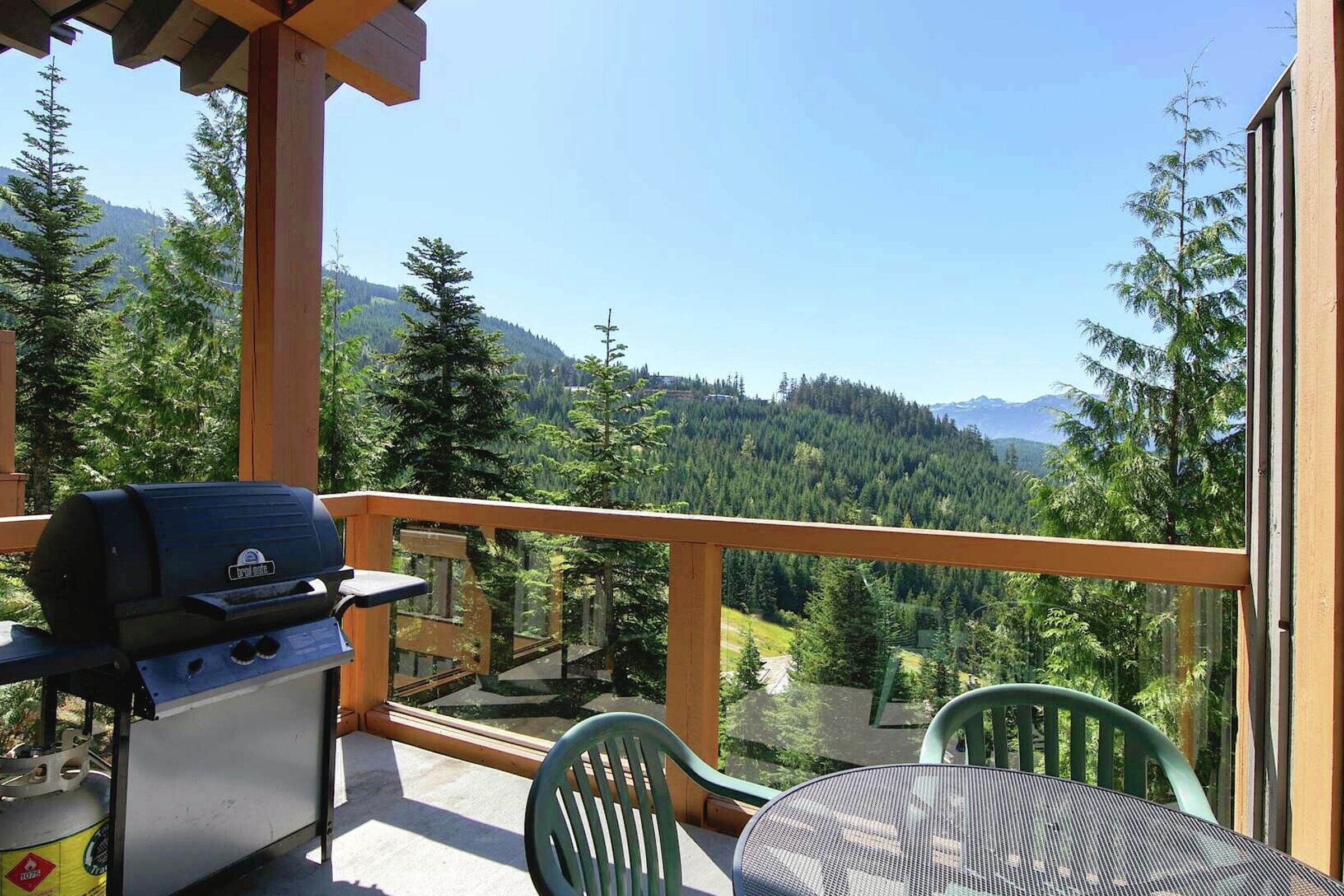 Balcony with BBQ