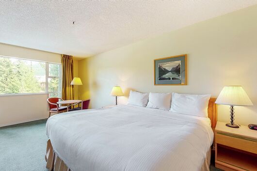 Hotel Room Sleeping Area