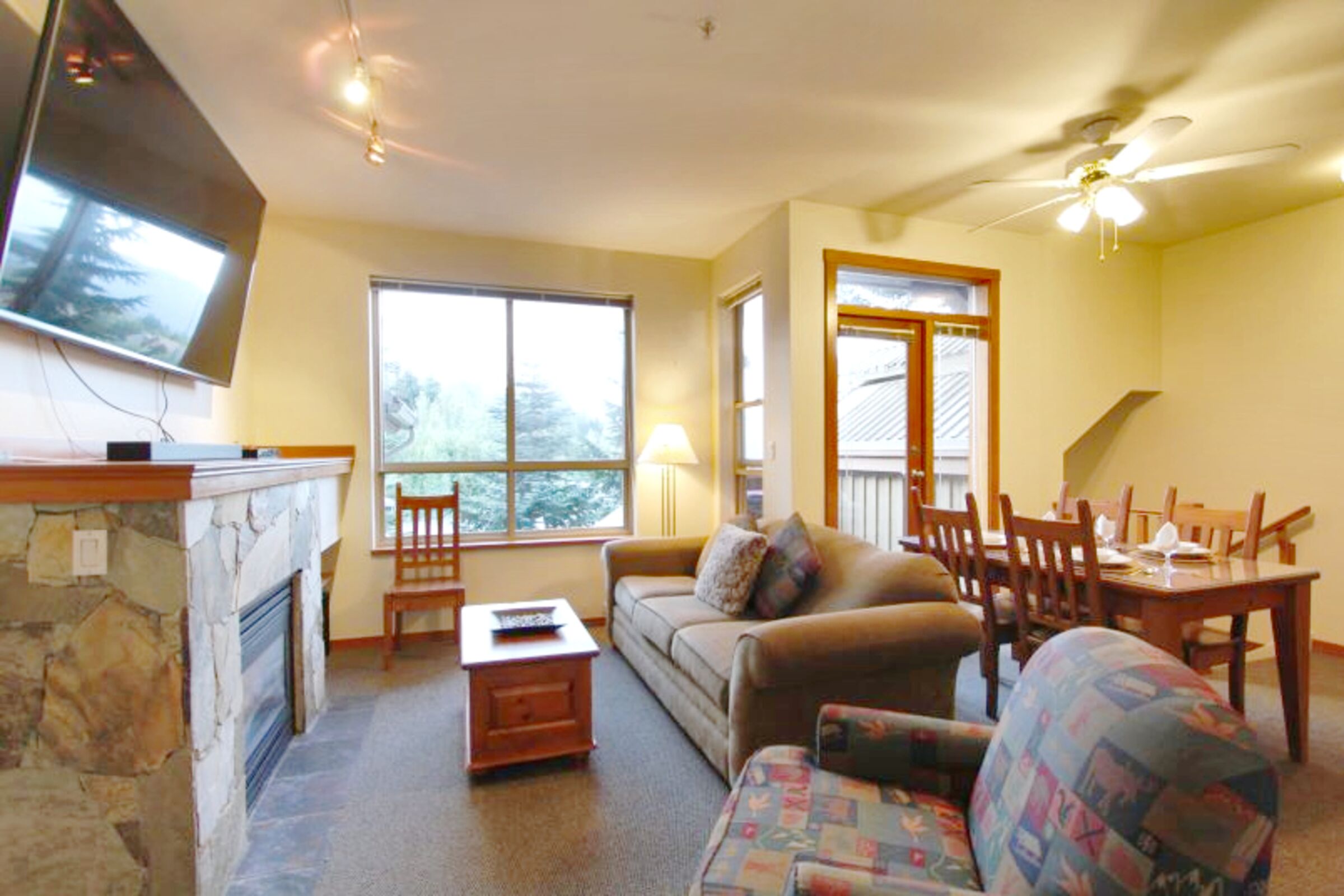 Living Room & Dining Room