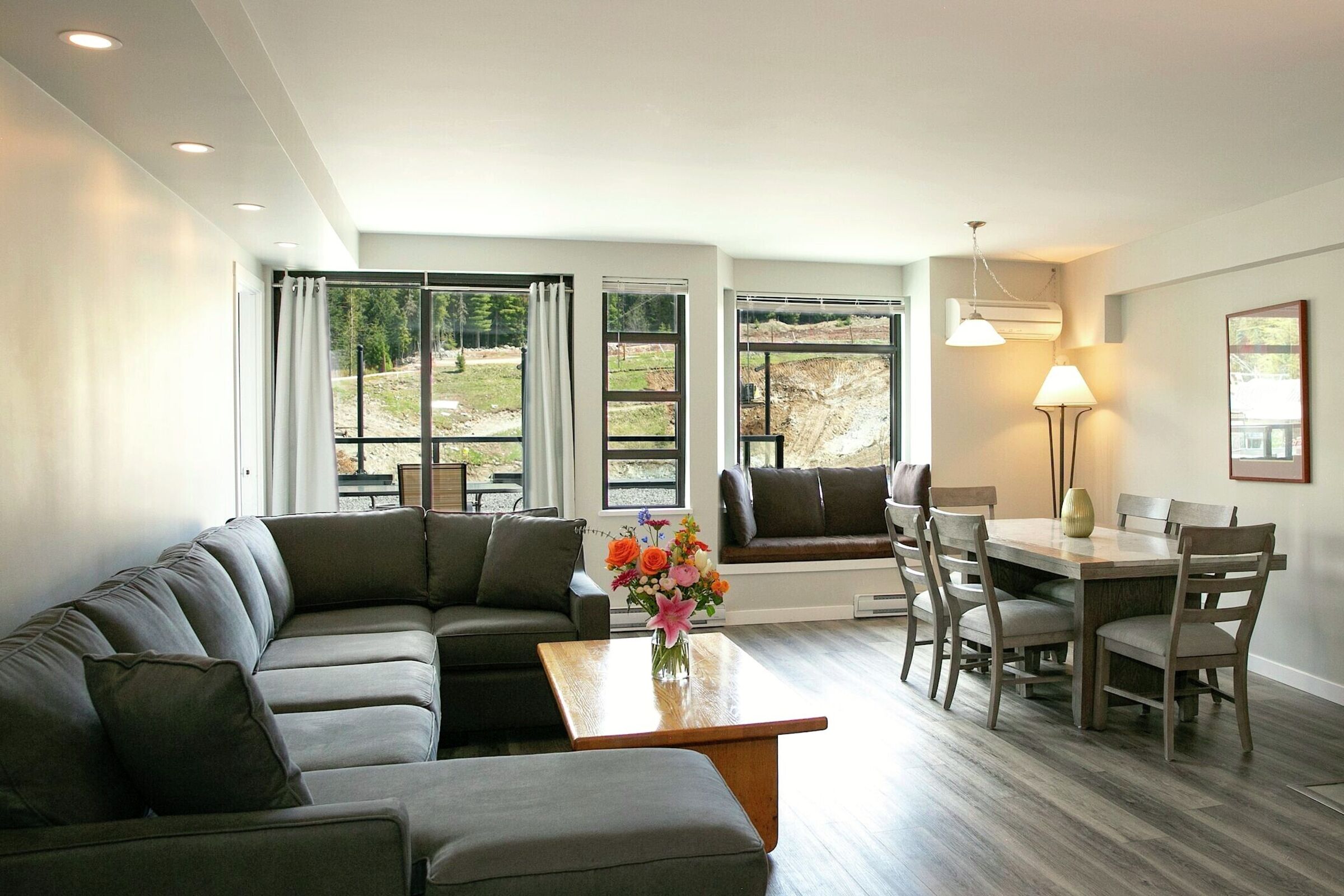 Living Area & Dining Area
