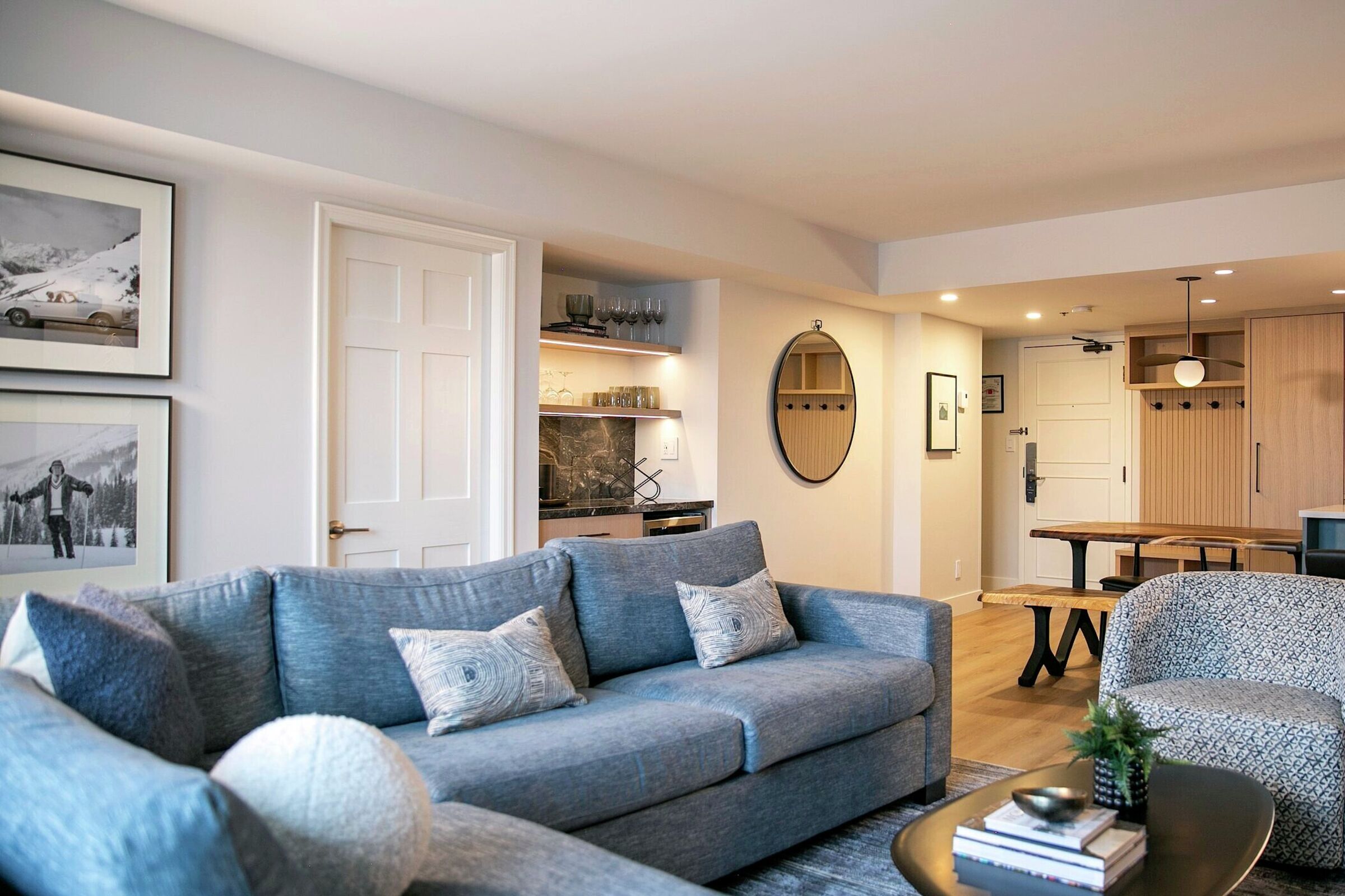 Living Area & Dining Area