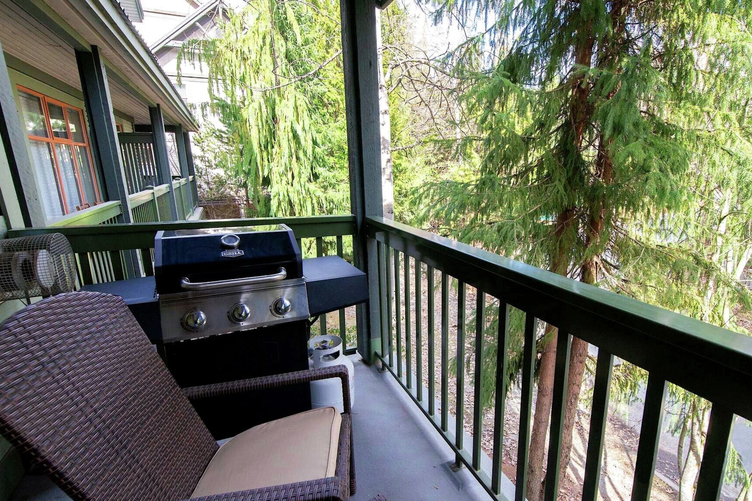 Balcony with BBQ