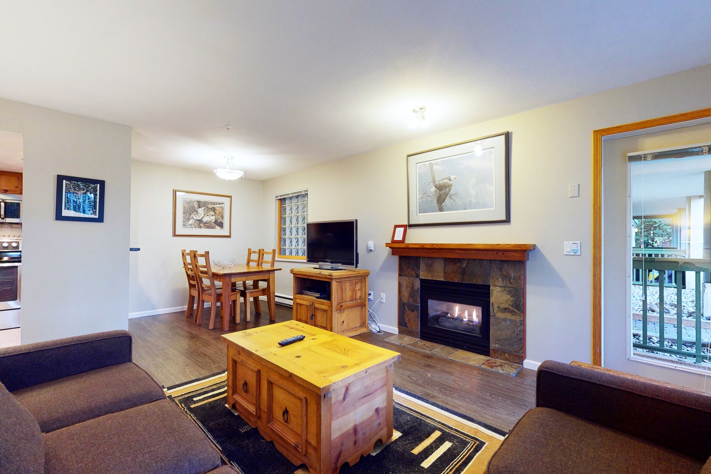 Living Room & Dining Room