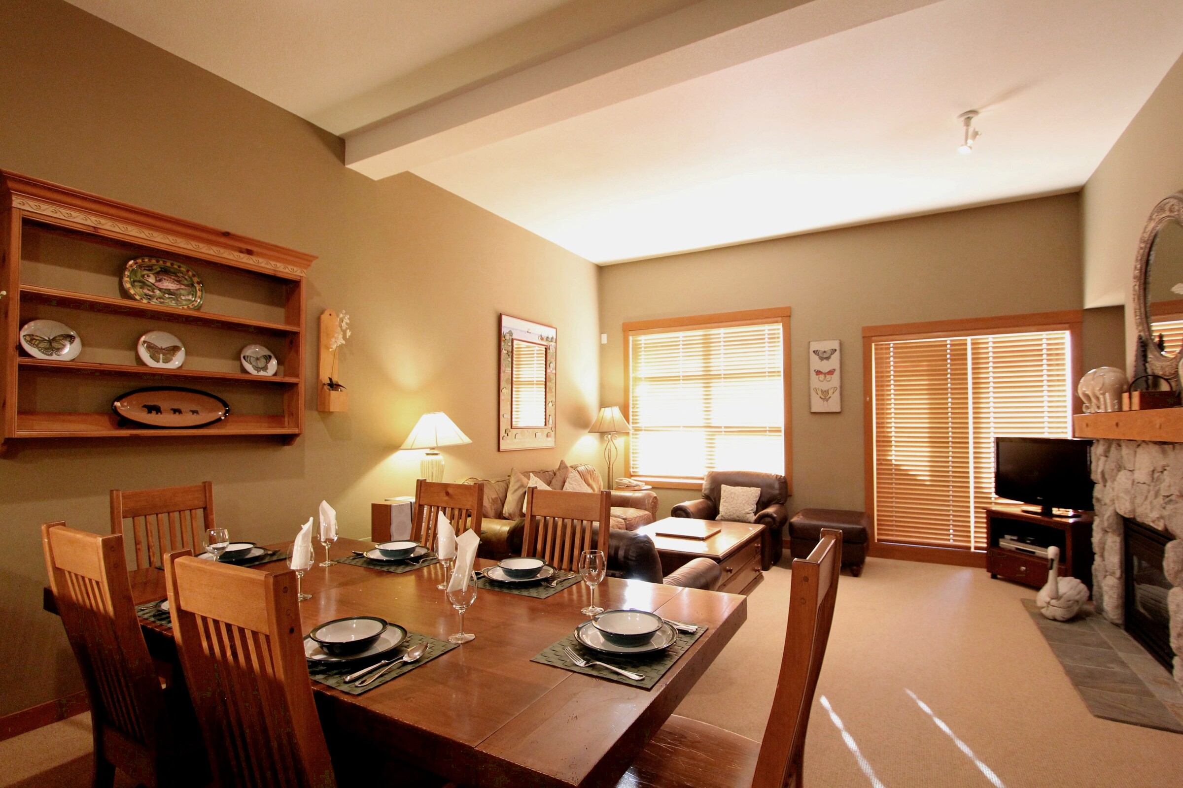 Dining Room & Living Room