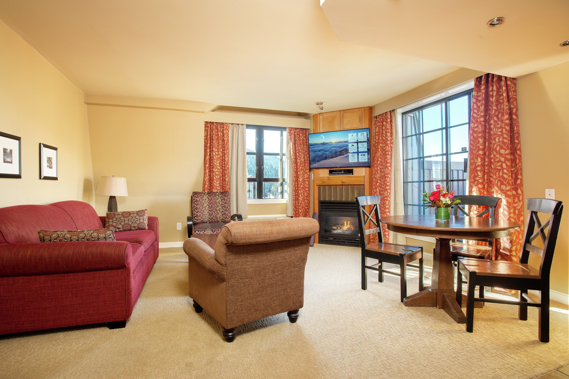 Living Room & Dining Room