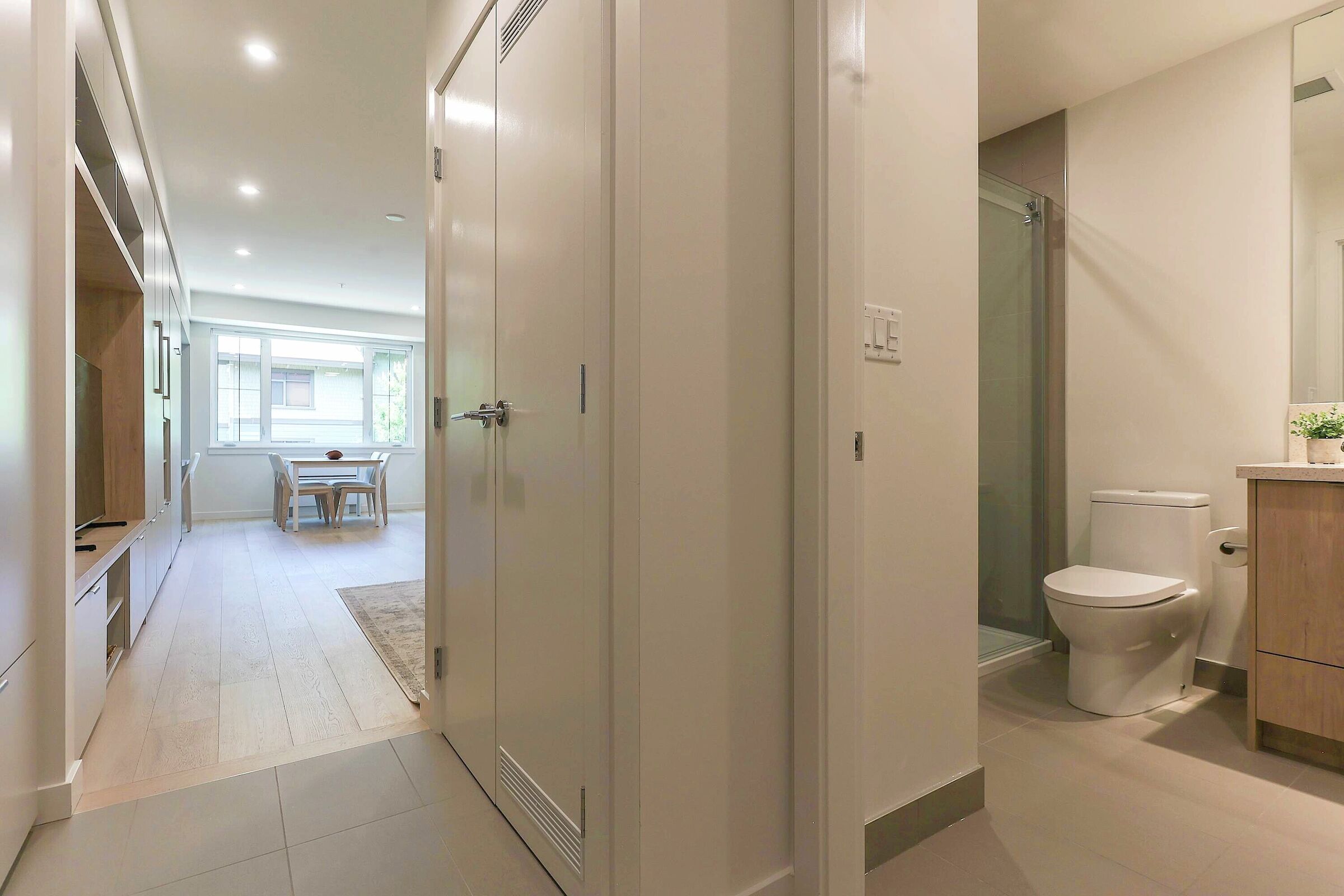 Storage Area & Bathroom