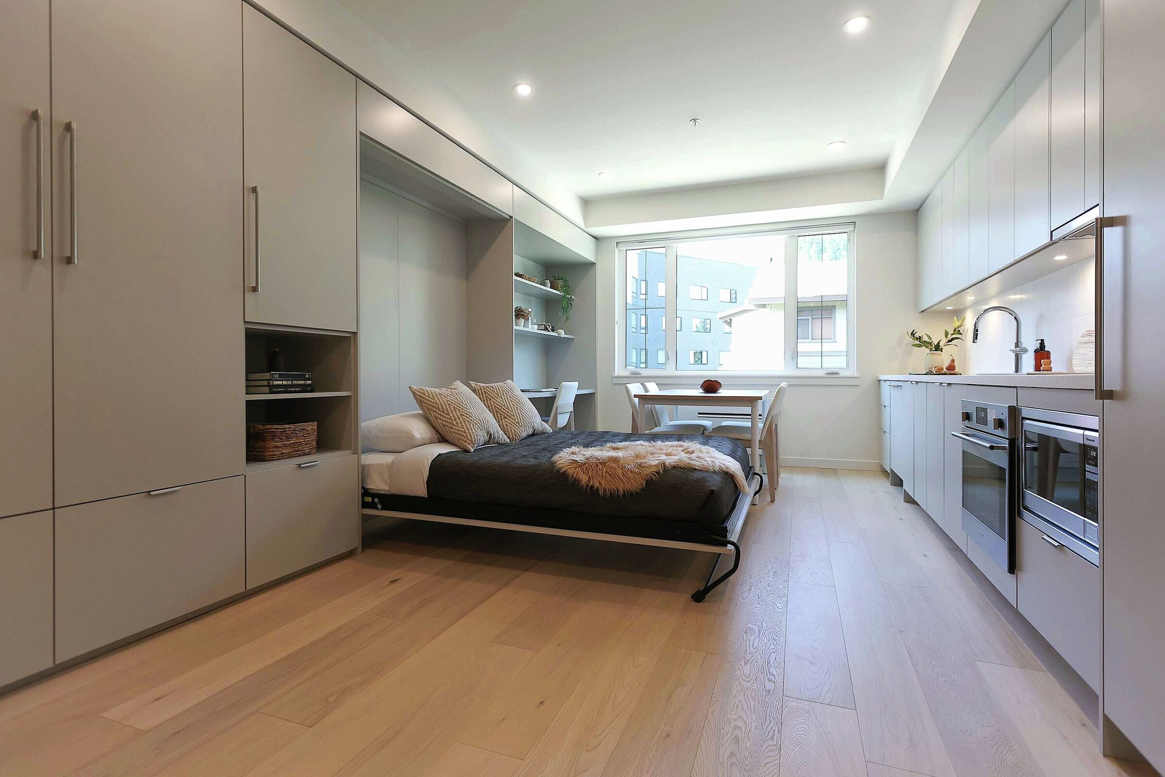 Sleeping Area & Living Area
