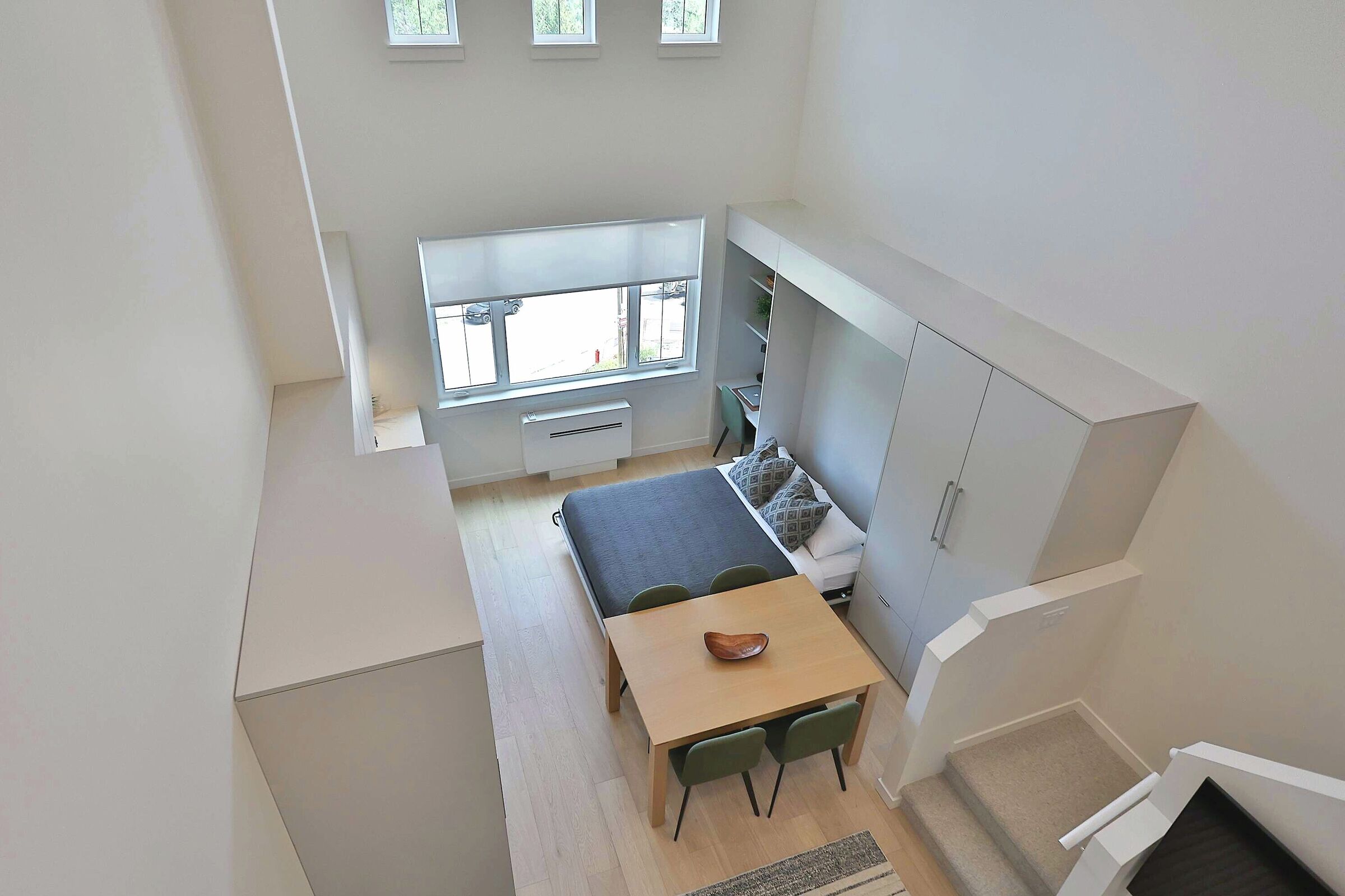 Living Area & Sleeping Area