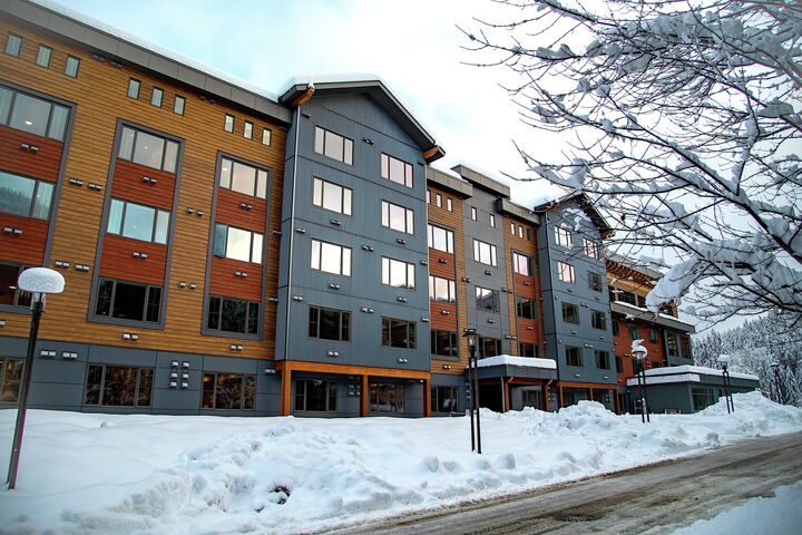 The Crescent Exterior - Winter