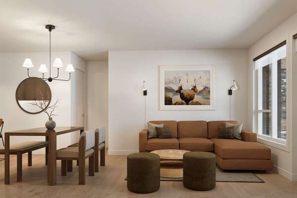Living Area (Rendering)