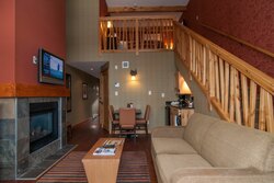 Premium 1 Bdrm + Loft Suite - Living Area