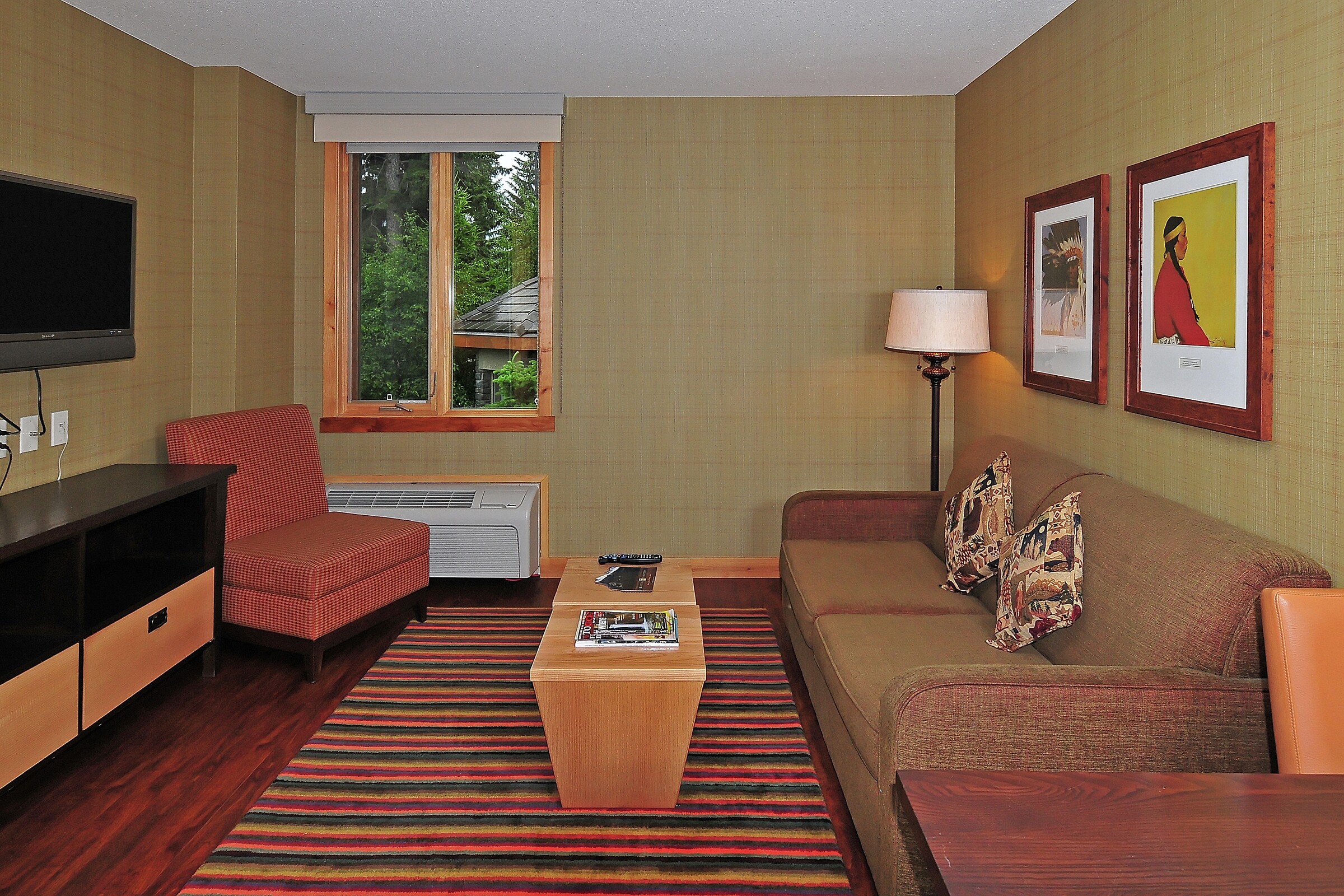 Superior 1 Bdrm Suite - Living Room