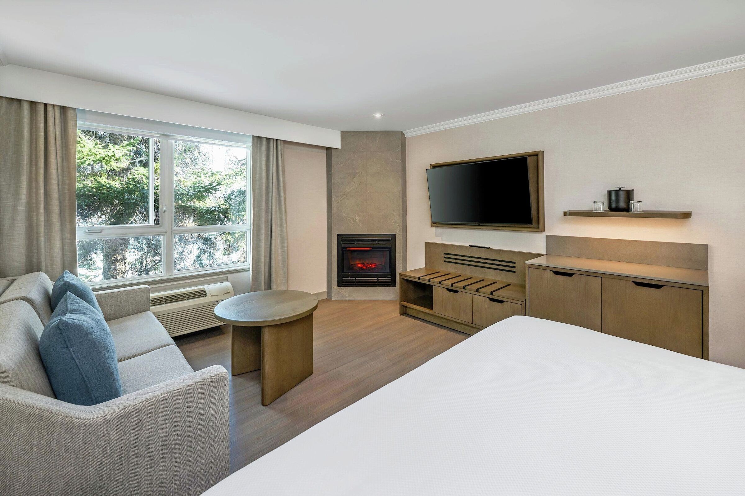 Hotel Room Sleeping Area