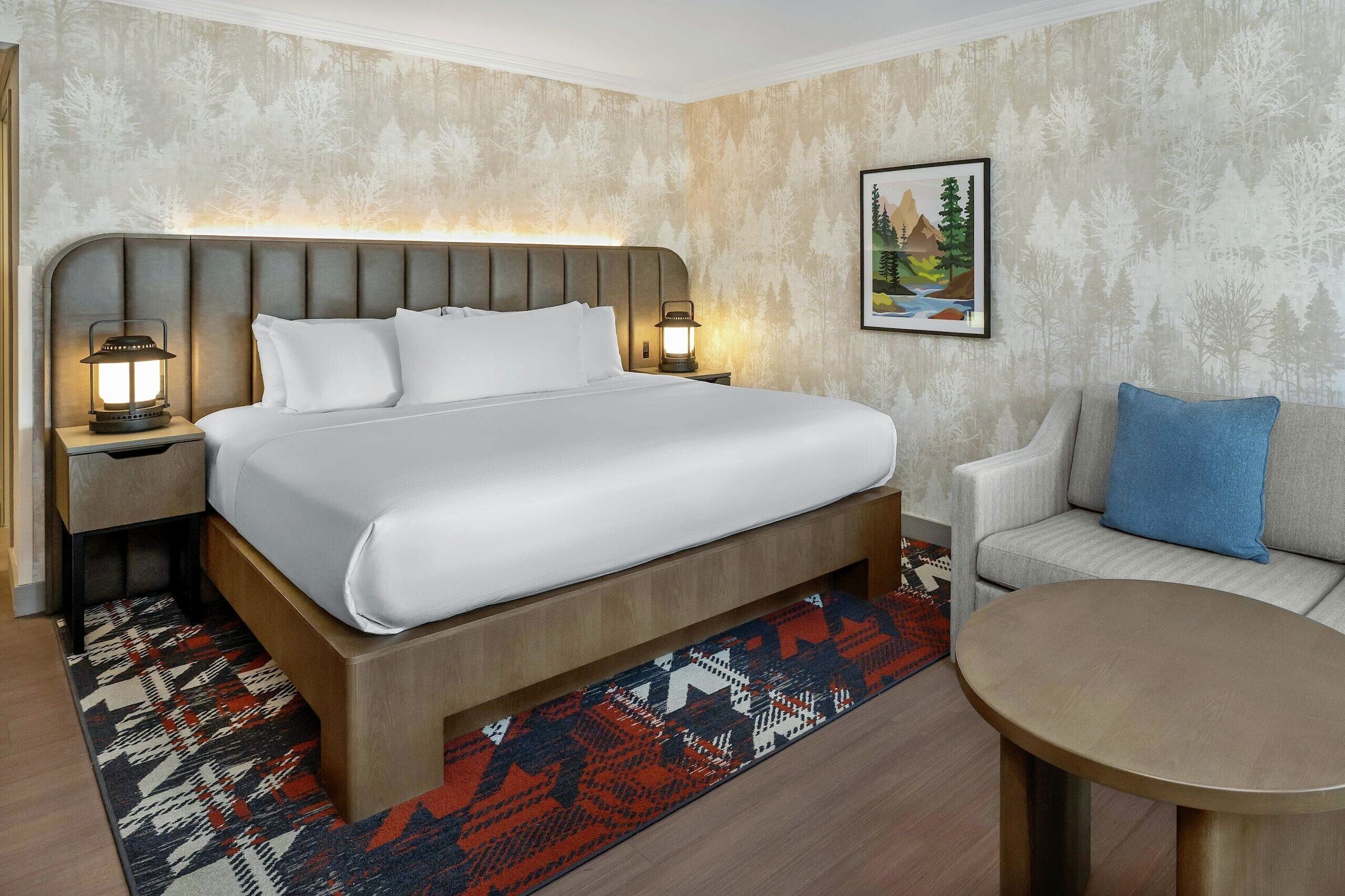Hotel Room Sleeping Area