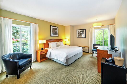Hotel Room Sleeping Area