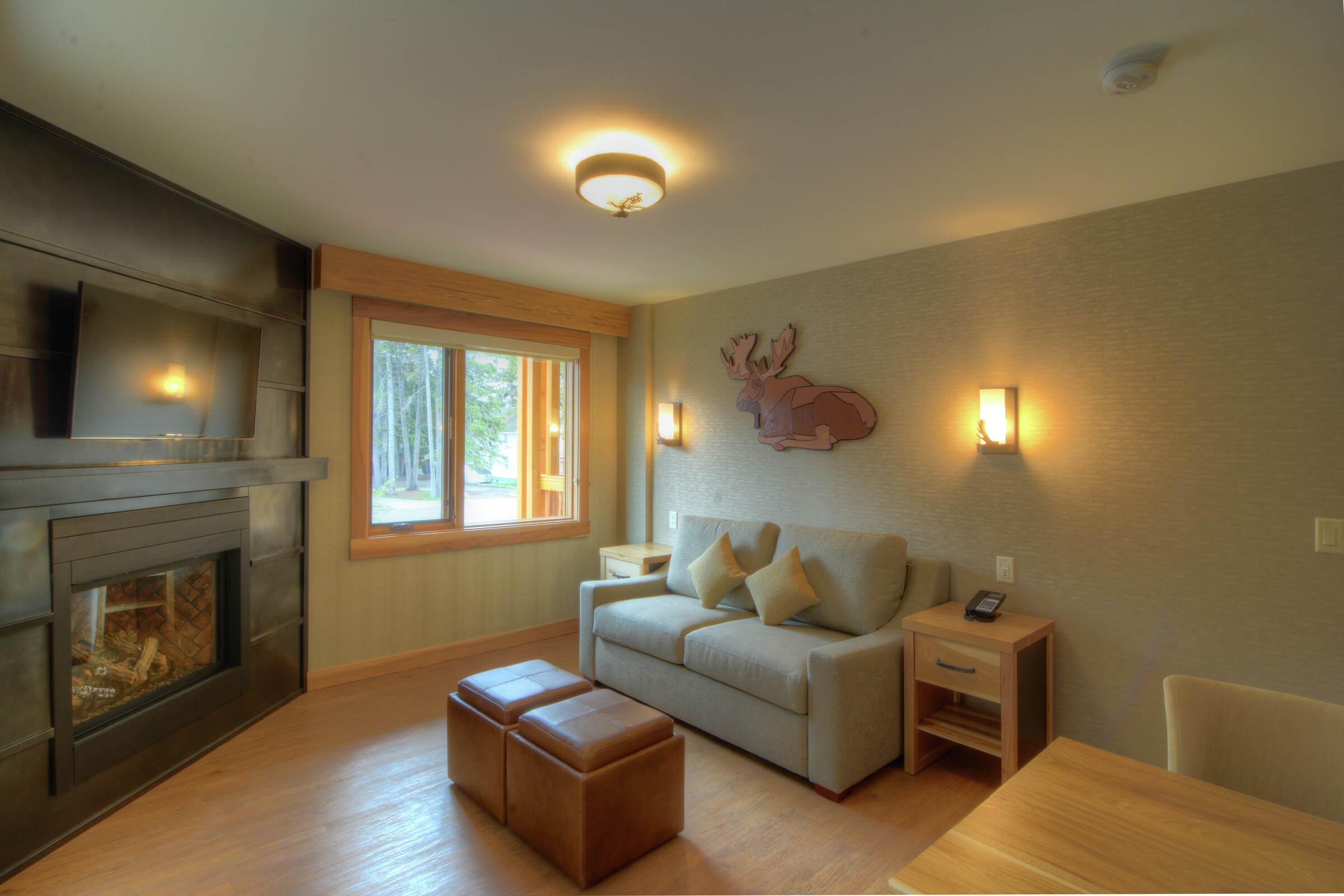One Bedroom Superior King Suite Living Area