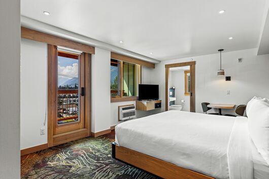Hotel Room Sleeping Area