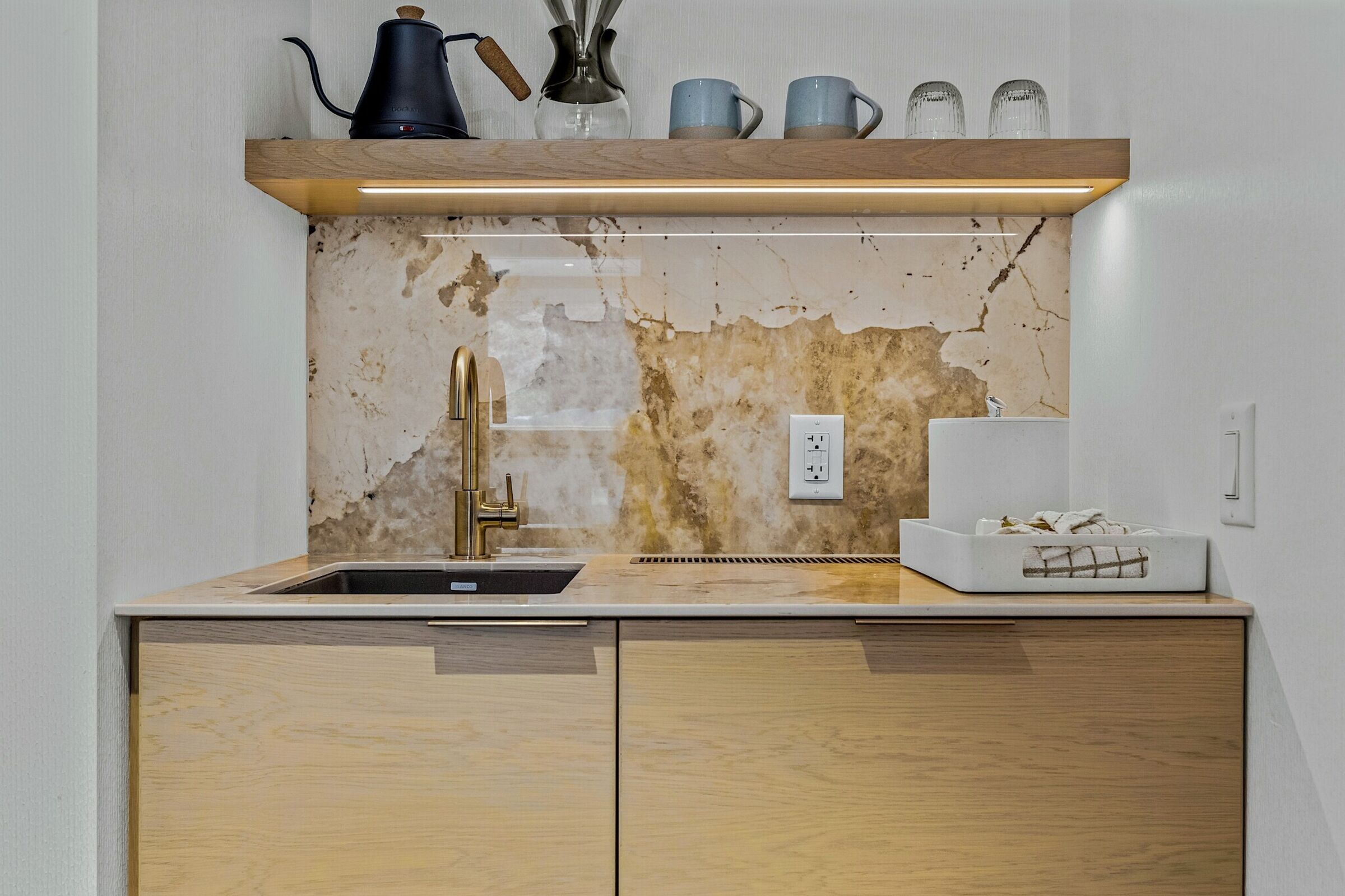 Hotel Room Kitchenette
