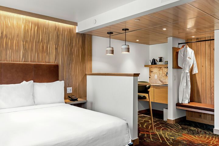 Hotel Room Sleeping Area