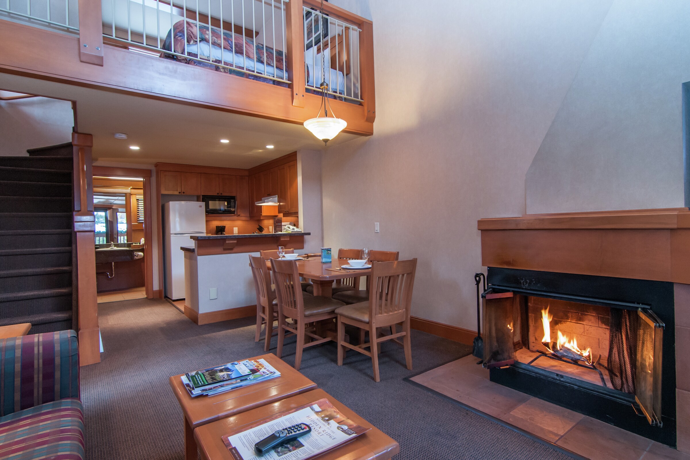 Premier 2 Bdrm w/ Loft - Living Room & Dining Room
