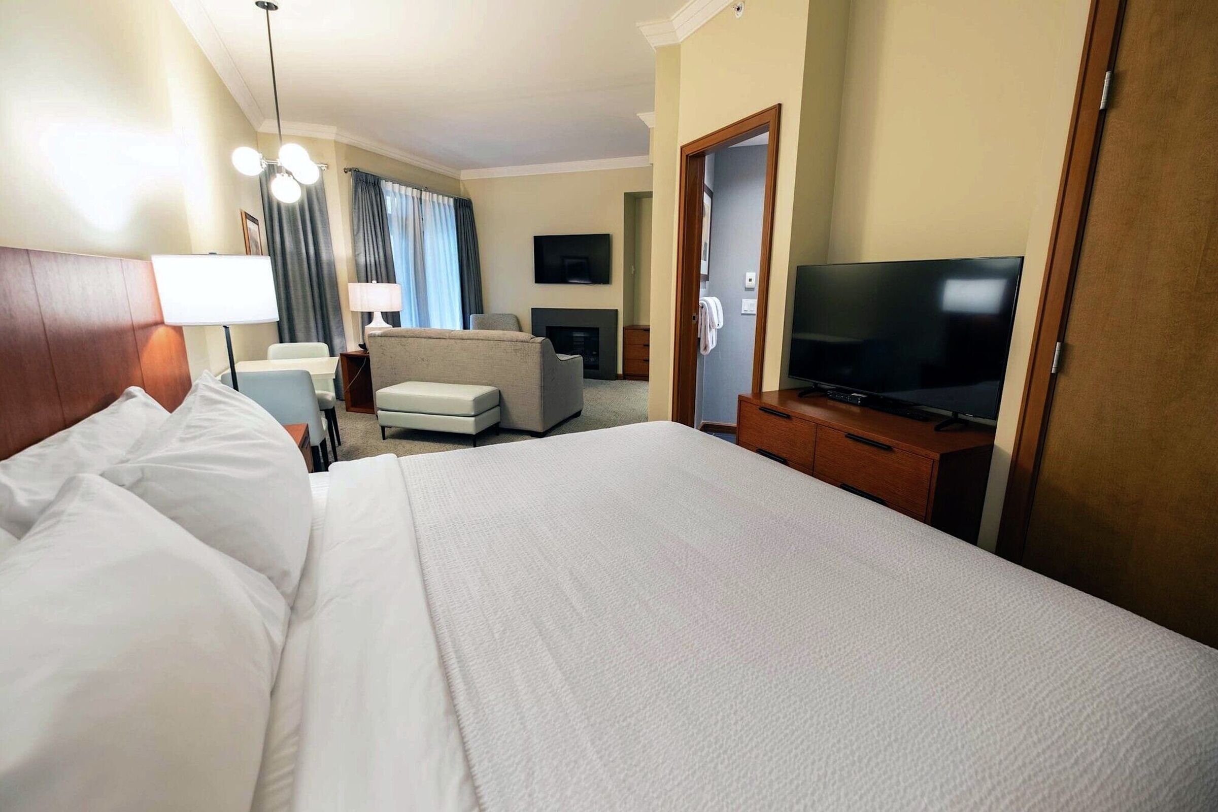 Studio Premium Sleeping Area & Living Area