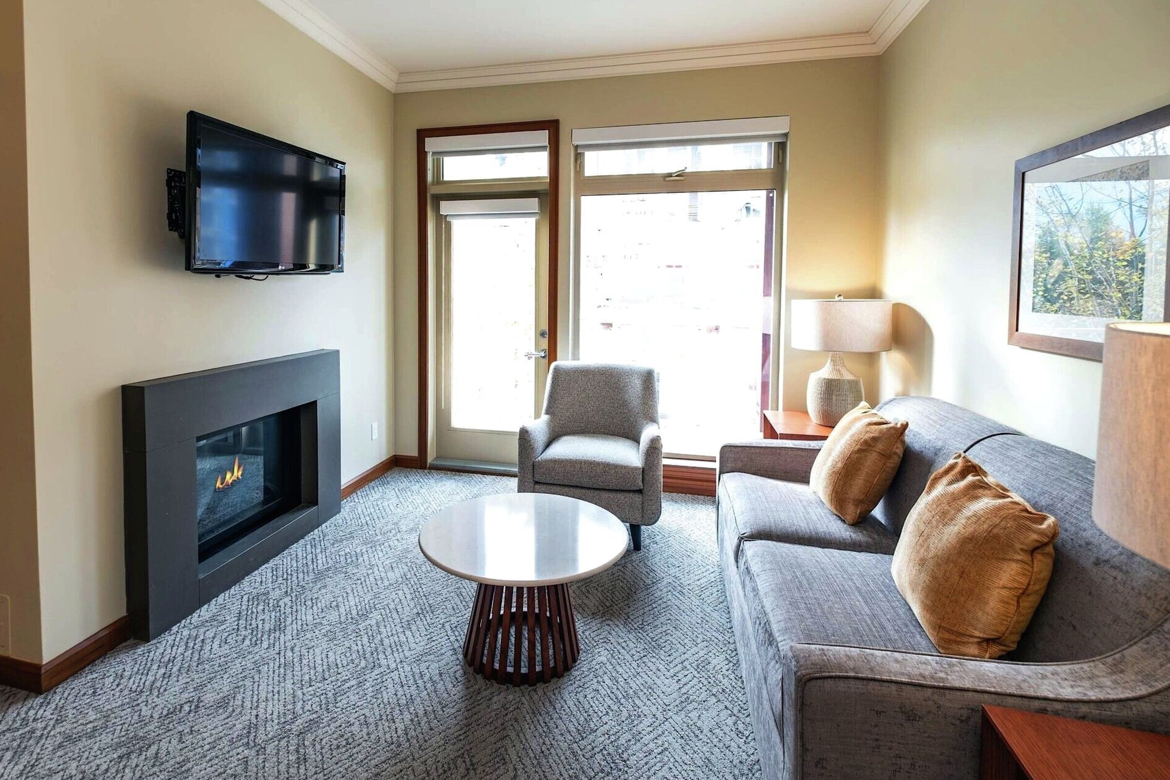 2 Bdrm Suite Living Area