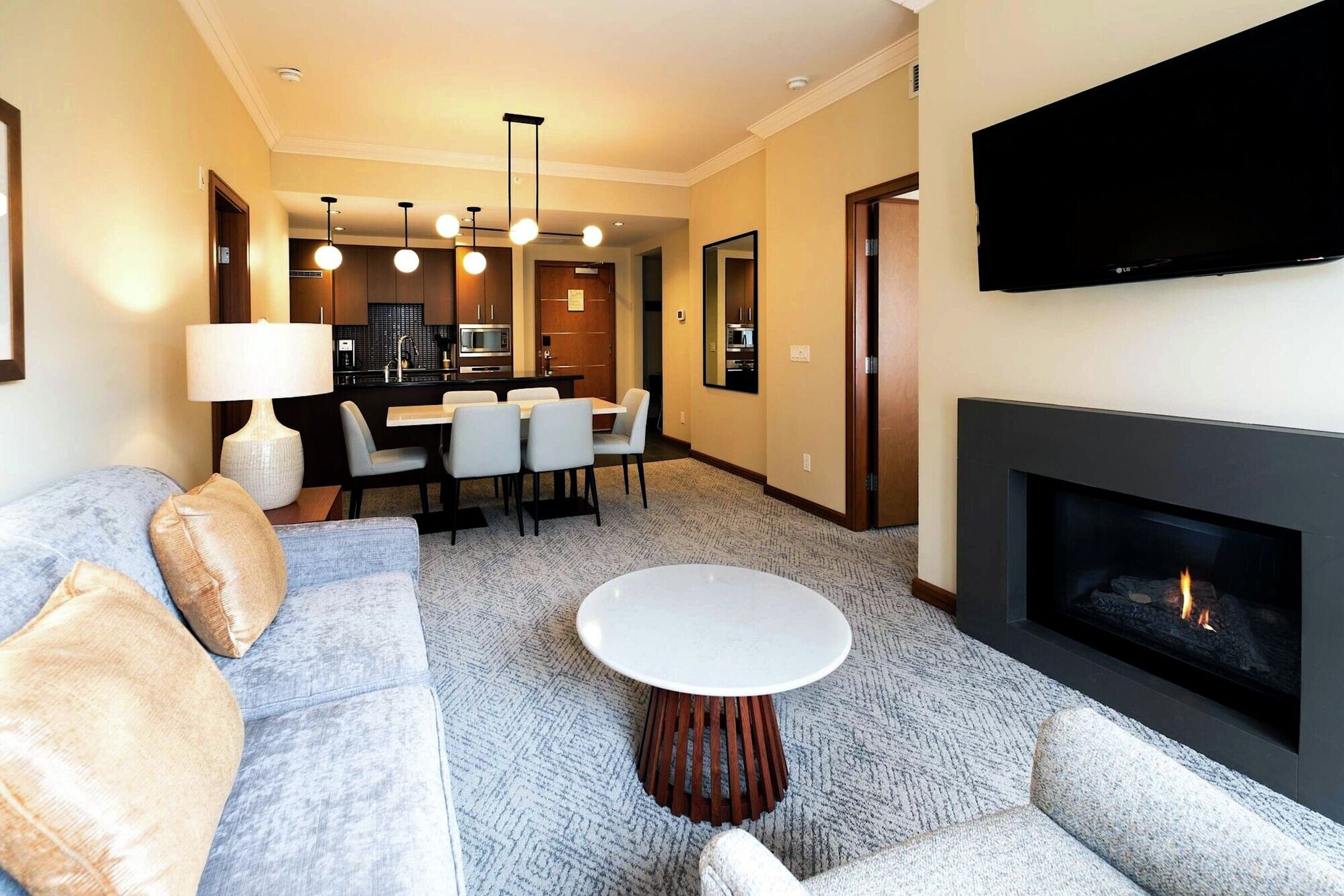 2 Bdrm Suite Living Area