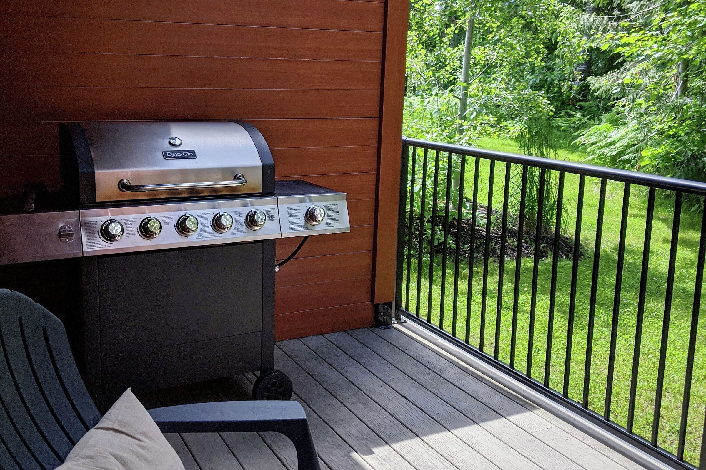 Balcony with BBQ