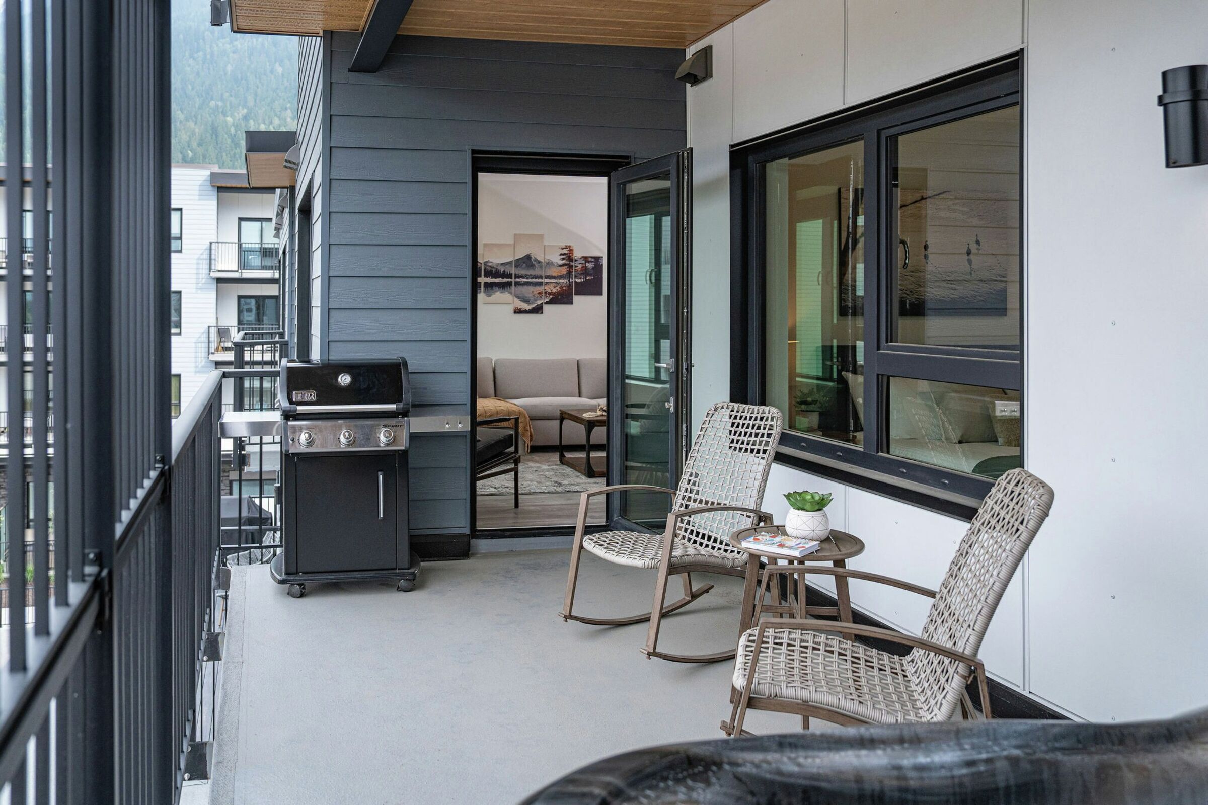 #2304 - Balcony with BBQ