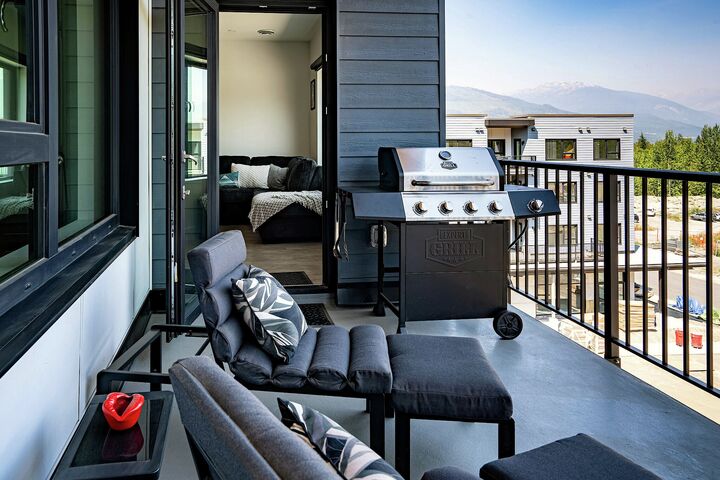 #3410 - Slopes and Greens - Balcony with BBQ