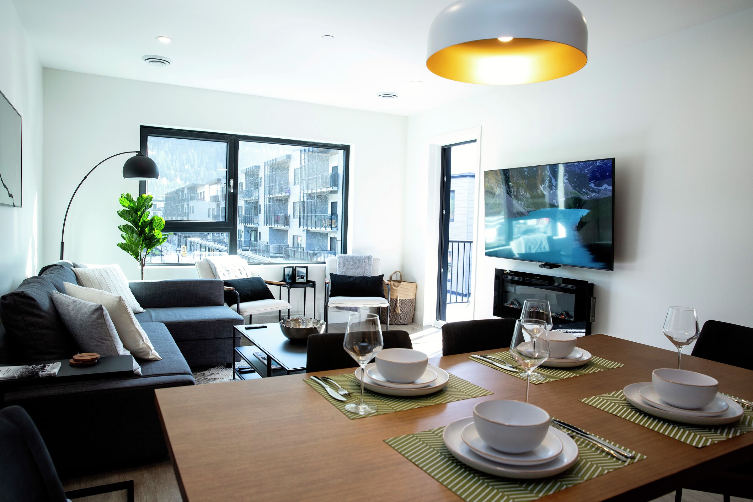 Dining Area & Living Area