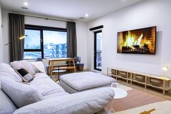 Living Area & Dining Area