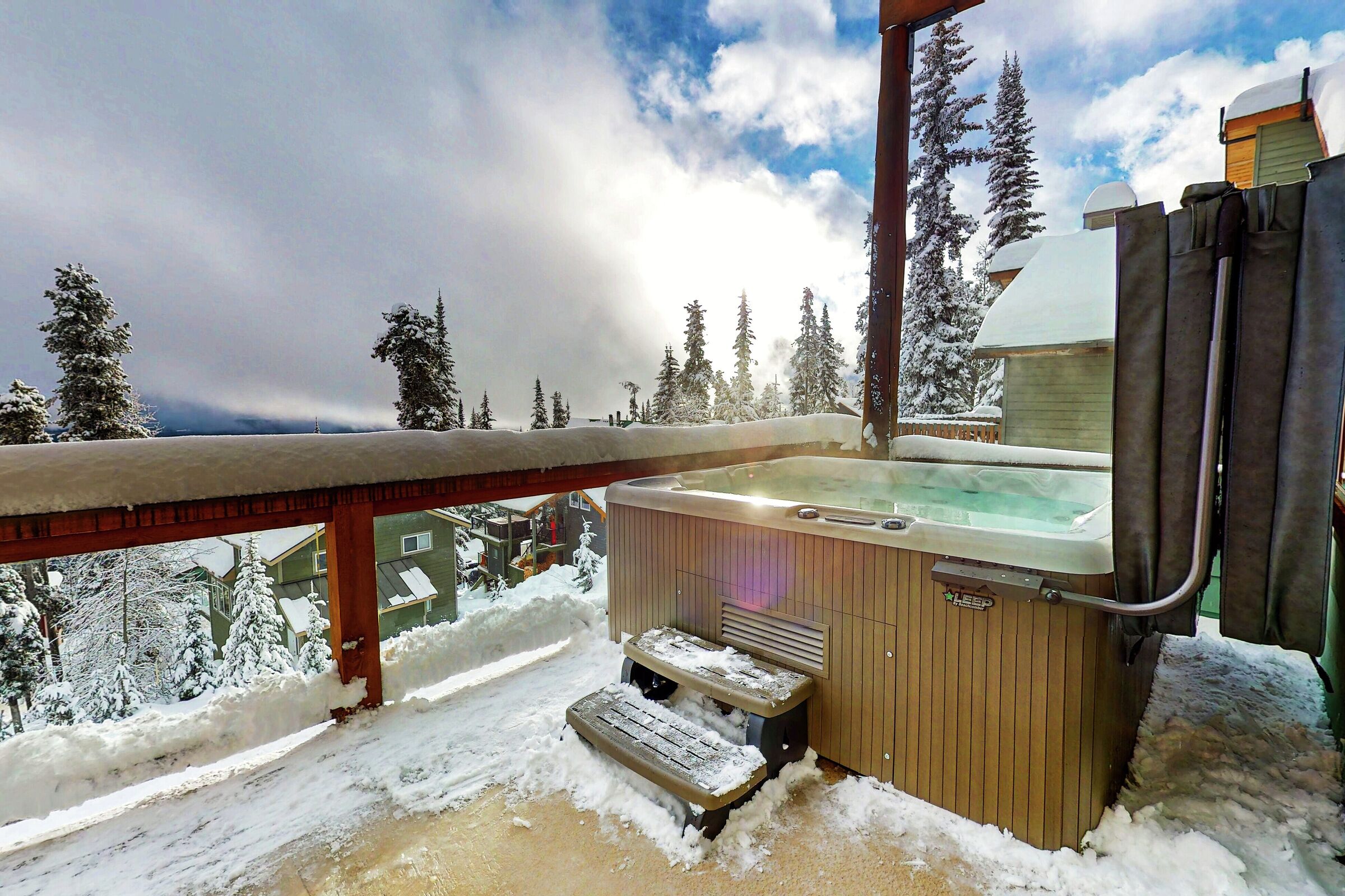 C - Balcony with Hot Tub