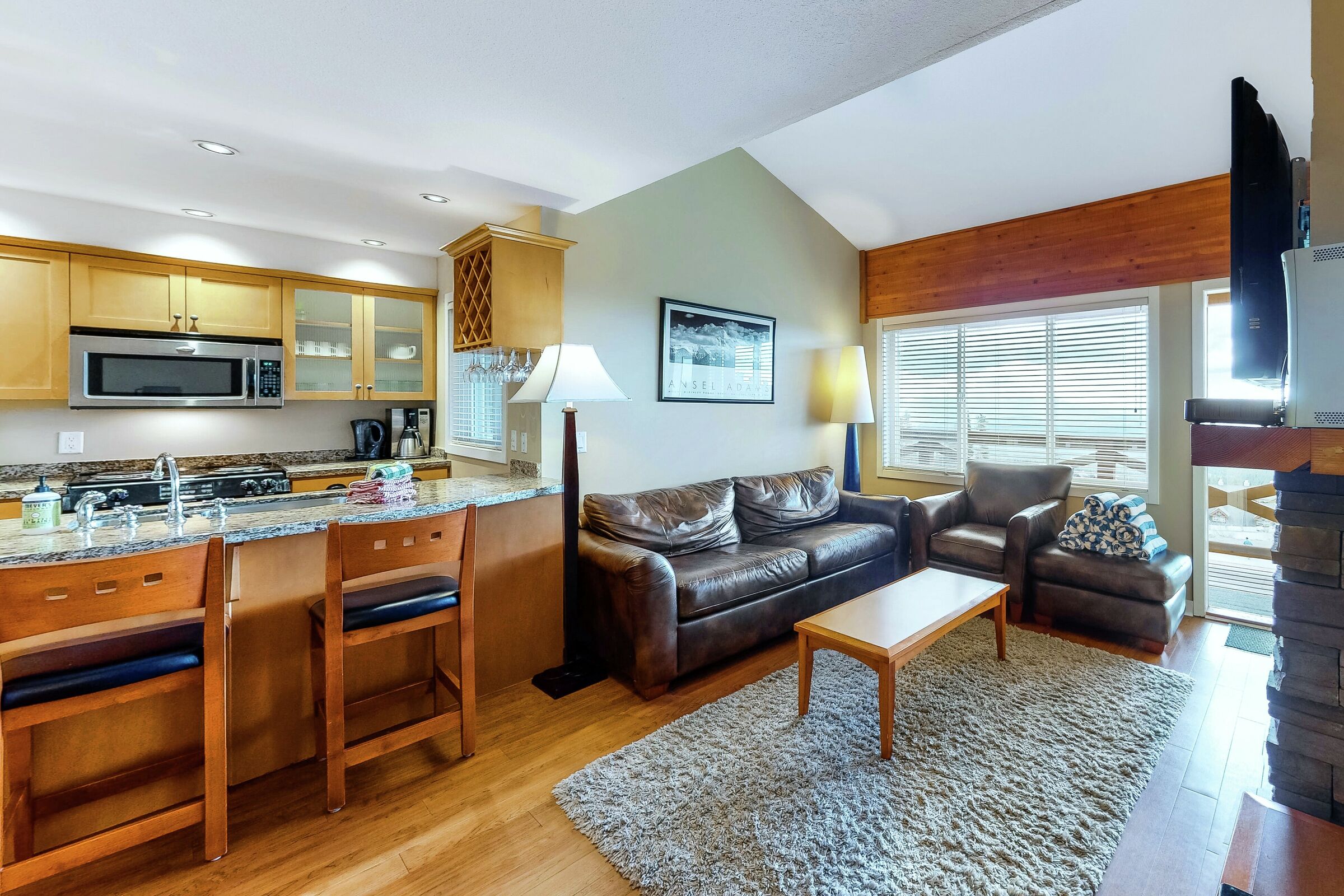 Living Room & Kitchen