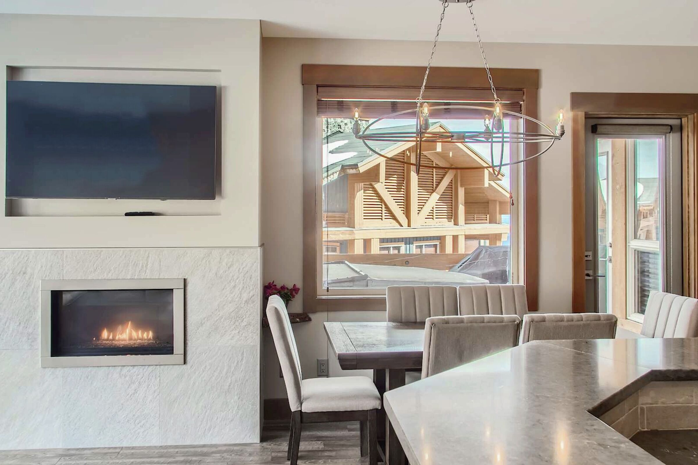 Living Room & Dining Room