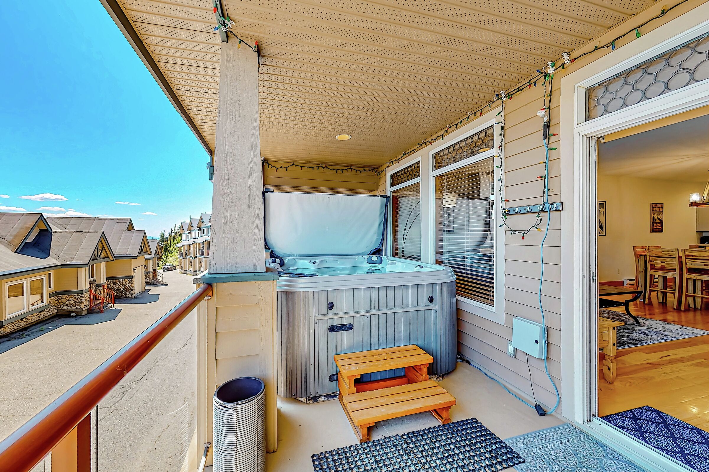 #3 - Balcony with Hot Tub