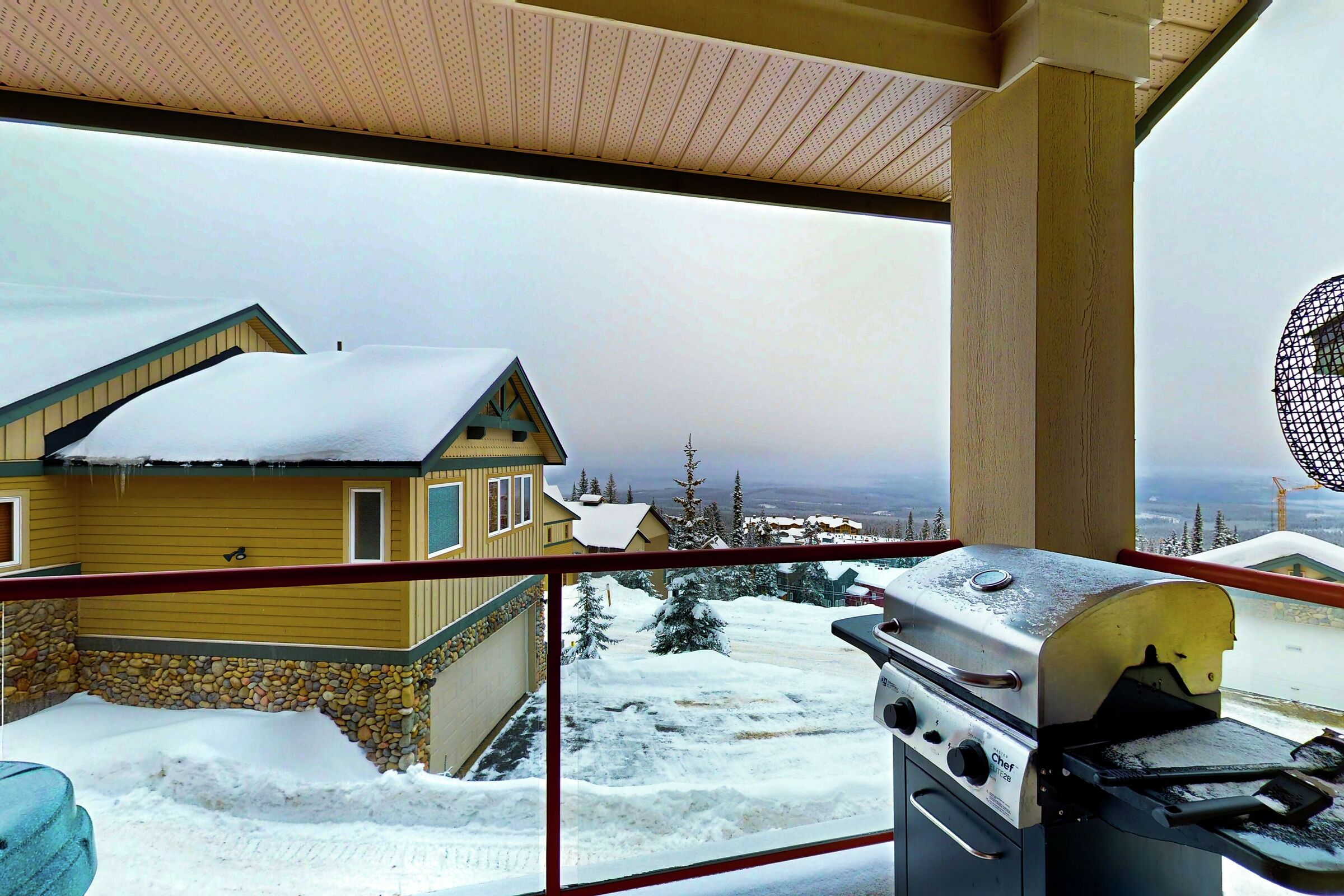 Balcony with BBQ