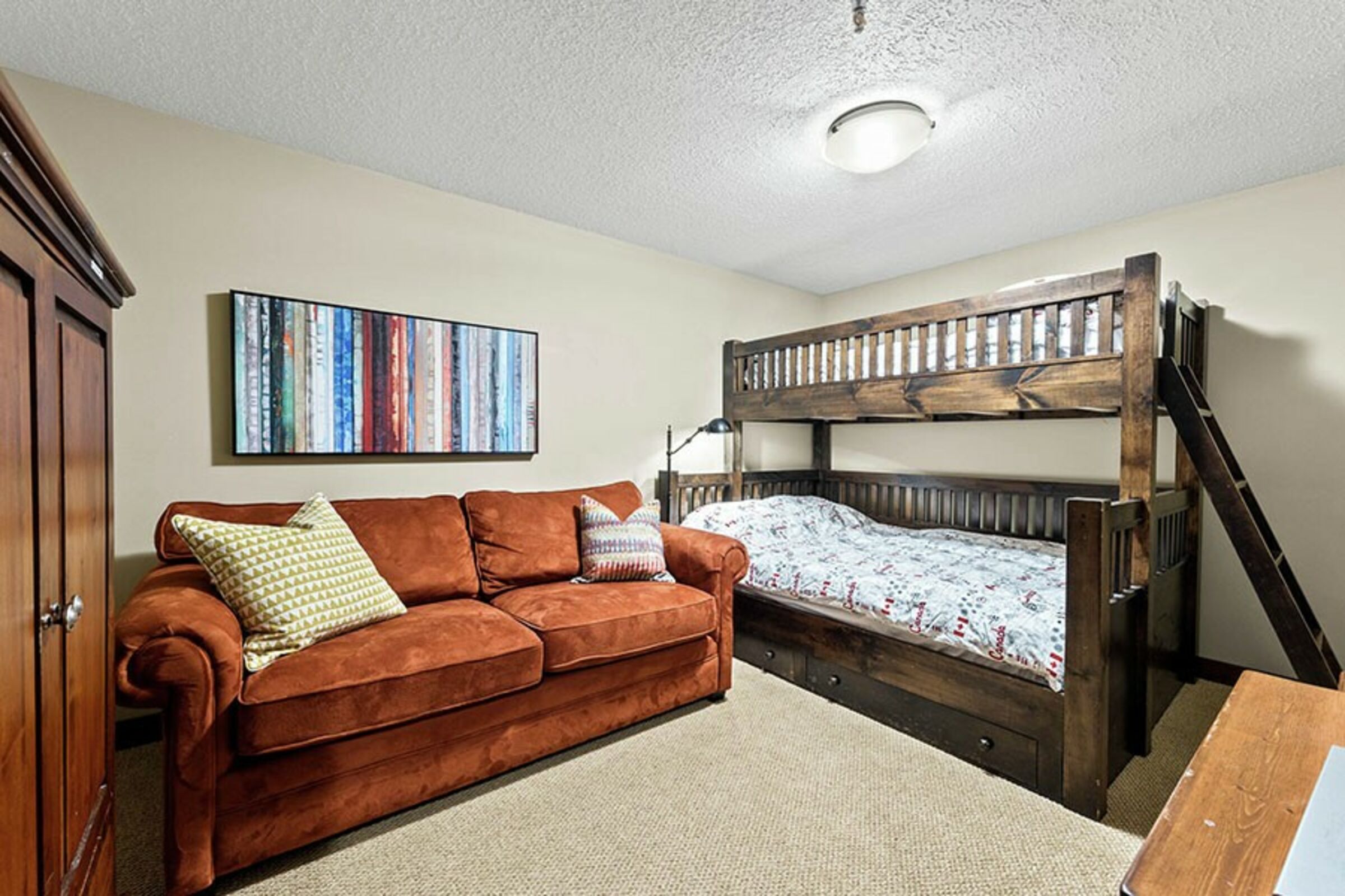 Den with Bunk Beds