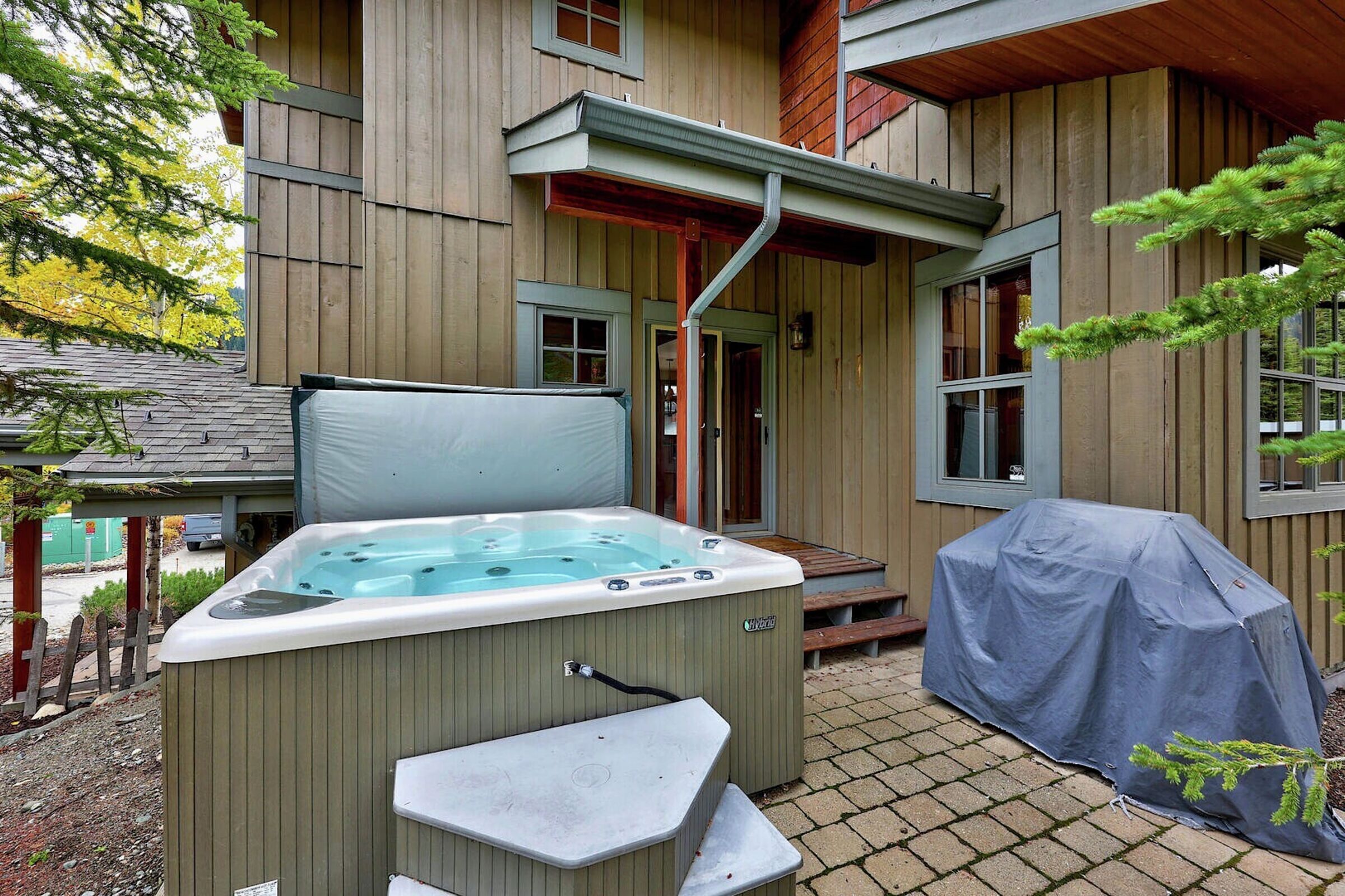 Patio with Hot Tub