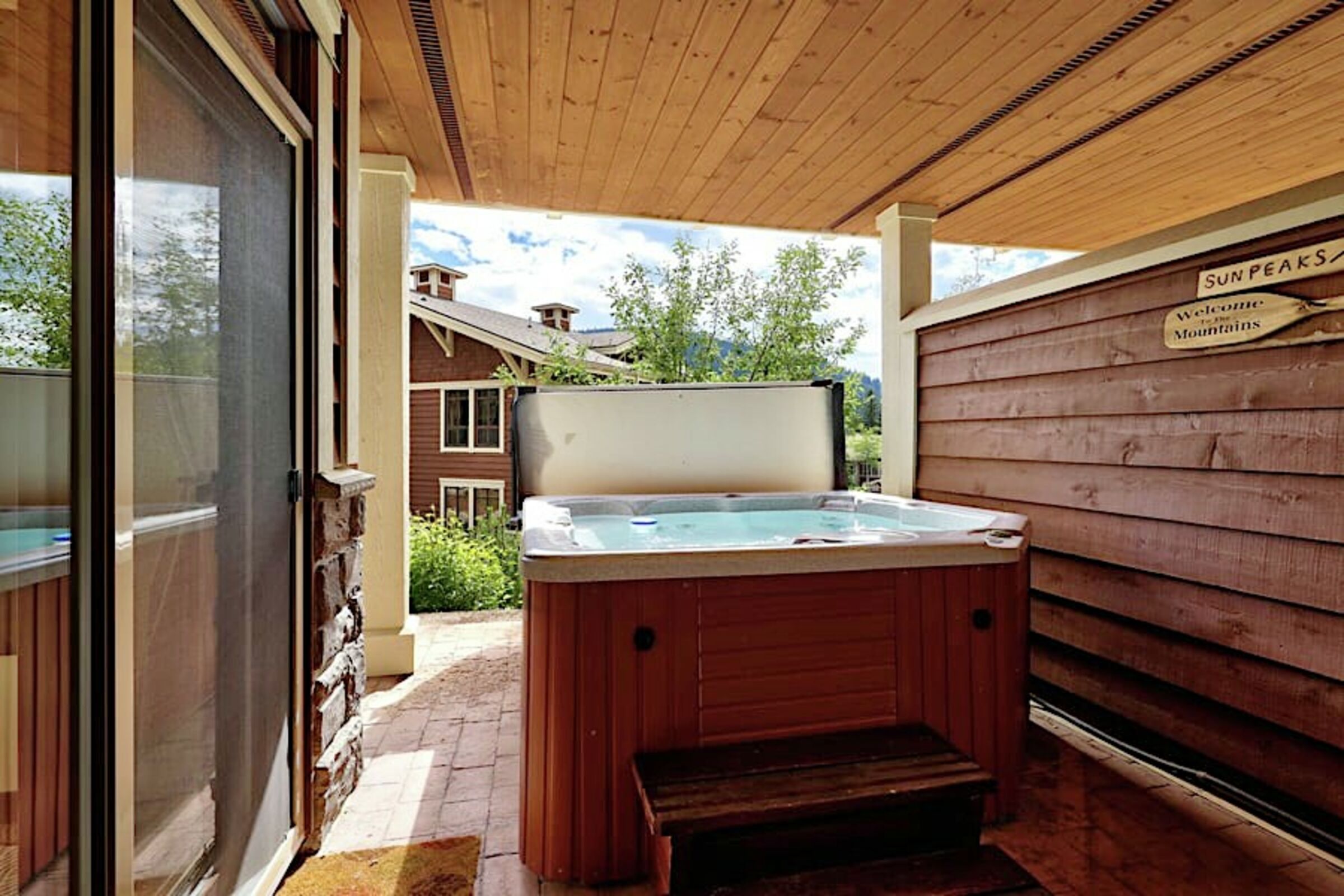 Patio with Hot Tub