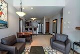 Living Area, Dining Area & Kitchen